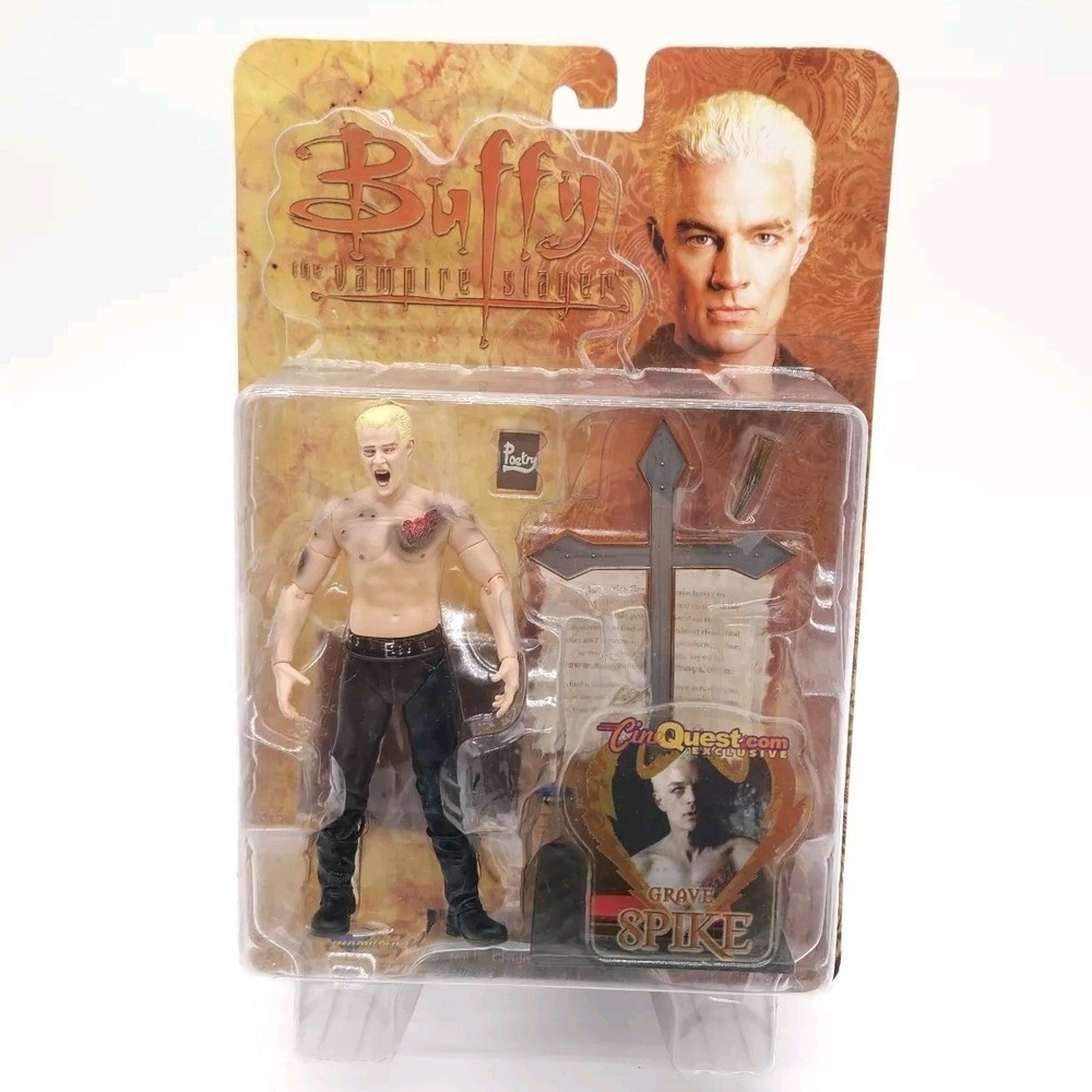 Buffy The Vampire Slayer Grave Spike CineQuestt Exclusive 2004 Action Figure NIB